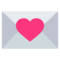 Love Letter emoji on Emojione